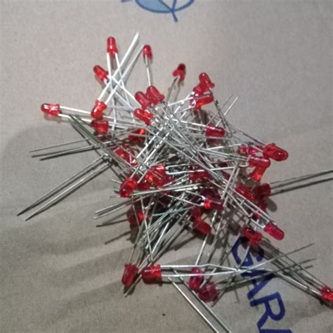 jual led mm warna merah shopee indonesia