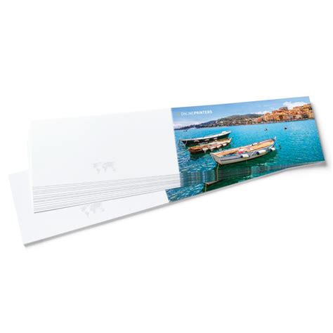 Dl Folded Cards Landscape Printing Free Uk Delivery Onlineprinters