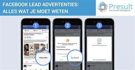 Facebook Lead Advertenties Alles Wat Je Moet Weten Presult