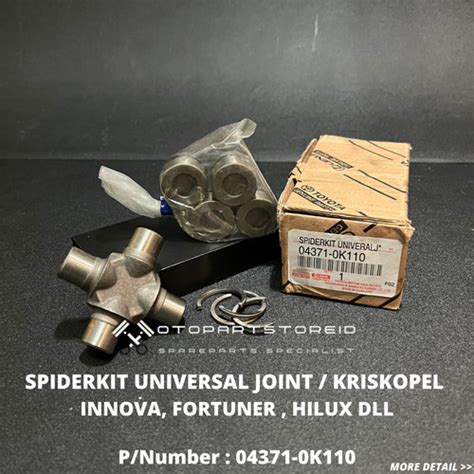 Jual CROSS JOINT SPIDER KIT KOPEL JOINT INNOVA FORTUNER AVANZA RUSH