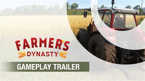 Farmer S Dynasty Gameplay Trailer YouTube