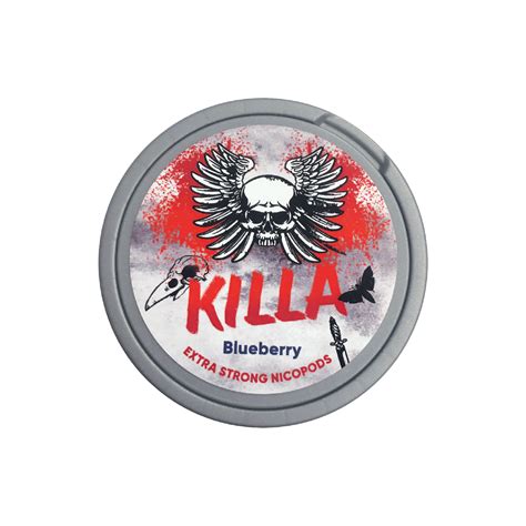 Killa Blueberry Nicotine Pouches Smokeless Philippines