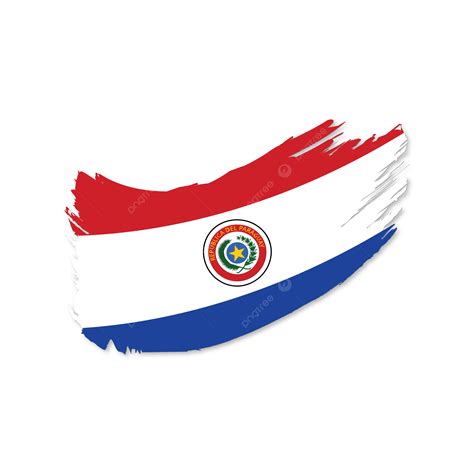 Paraguay Vector Flag With Transparent Paraguay Paraguay Flag