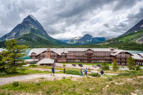 Many Glacier Hotel Glacier National Park Mt July 2022