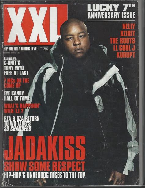 The Front Cover Of Xxi Magazine With An Image Of Jadakiss On It