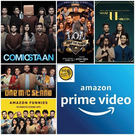 5 New Amazon Prime Stand Up Comedy Shows | Top Comedian Amazon Prime ...