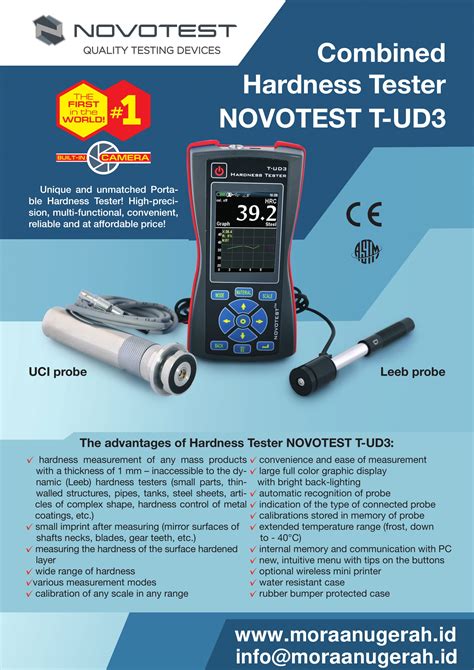 Hardness Tester NOVOTEST T UD3