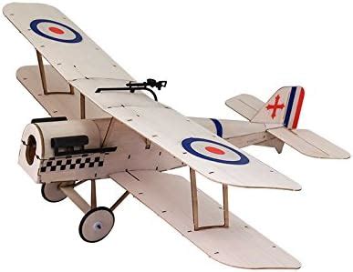 Viloga Micro RC Biplane Kit SE5A 14 8 Wingspan Laser Cut Balsa Wood