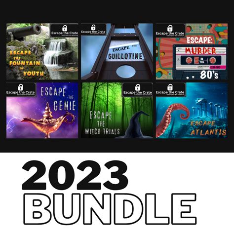 2023 Game Bundle – Escape the Crate