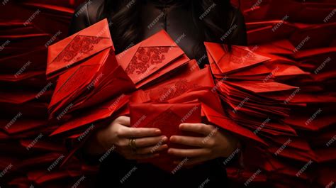 Premium AI Image | Red envelopes