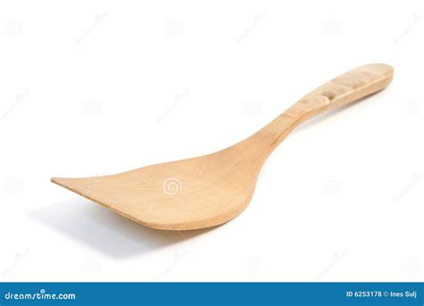 Wooden Spoon Isolated On White Stock Photo Image Of Wooden Single