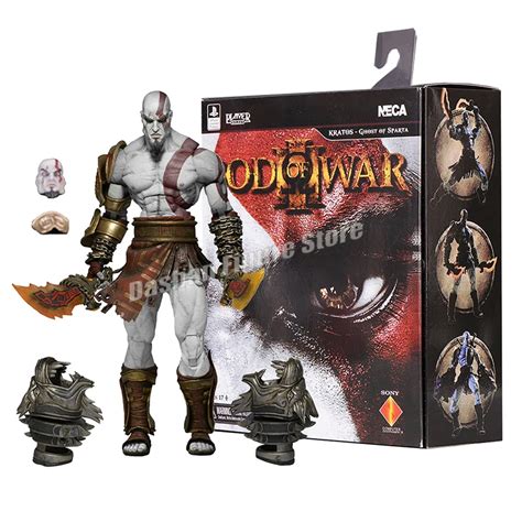 NECA God Of War Ghost Of Sparta Kratos Figura De Acci N 18cm PVC