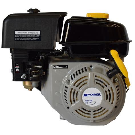 Motor Gasolina 6 5 HP Marca MPOWER Modelo 168F 2B Rentamax