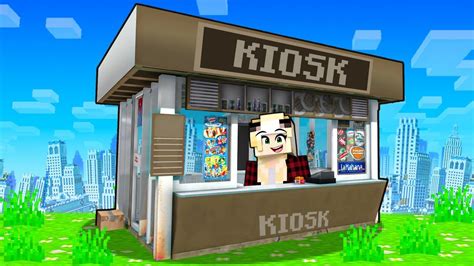 Wir Er Ffnen Einen Kiosk In Minecraft Youtube