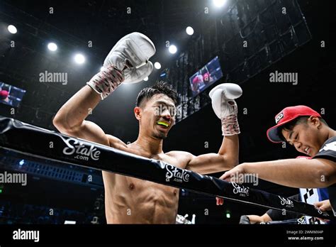 Junto Nakatani Won The Wbc Bantamweight Title Boxing Bout At Ryogoku