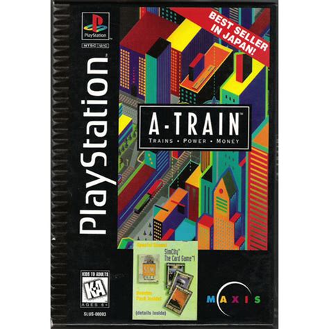 A Train Ps1 Long Box Game For Sale Dkoldies