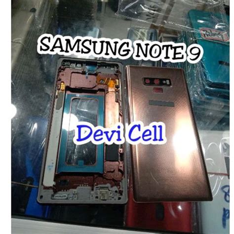 Jual CASING KESING HOUSING FULLSET SAMSUNG NOTE 9 ORIGINAL BACKDOOR