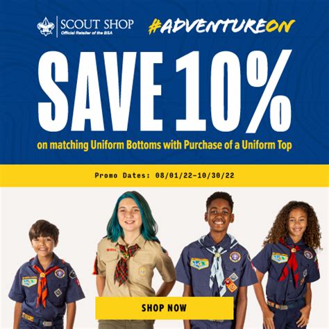 Scout Shop Uniform Offer We Own Adventure