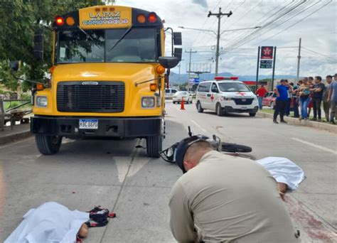 Motociclistas Pierden La Vida En Accidente Vial En Comayagua Proceso