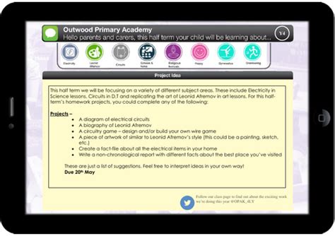 Topic Homework Summer 1 Outwood Primary Academy Kirkhamgate