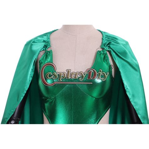 Cosplaydiy X-Men The Gifted Magneto Lorna Dane Polaris Cosplay Costume ...