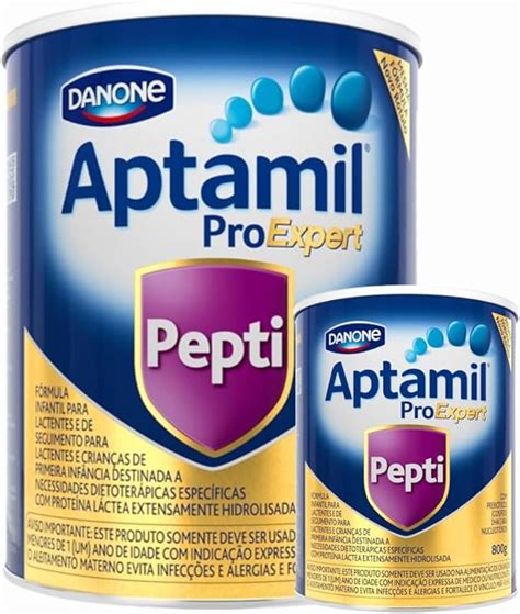 2 Latas Aptamil Proexpert Pepti Fórmula Infantil em pó Danone 800gr