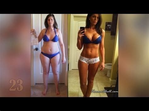 Transforma Es Inspiradoras Do Corpo Feminino Perda De Peso Antes