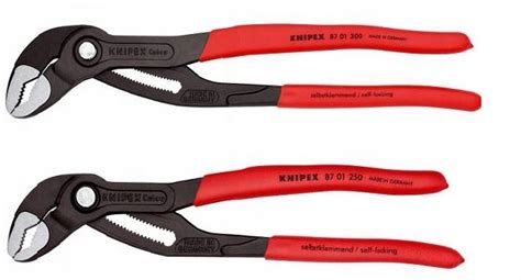 KNIPEX ZESTAW SZCZYPIEC DO RUR COBRA 300 250MM 8701300 250 za 249 90 zł