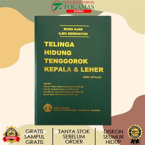 Jual BUKU AJAR ILMU KESEHATAN THT KEPALA LEHER ED 7 KARYA EFIATY