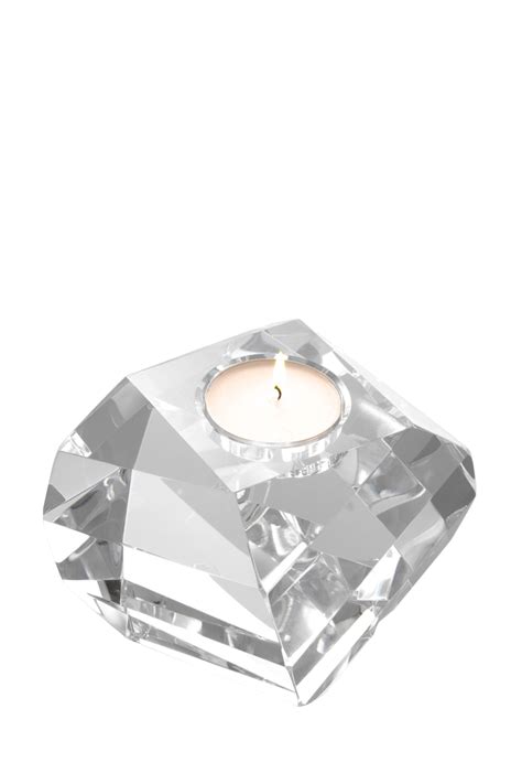 Crystal Candle Holder Eichholtz Lucidity Oroa