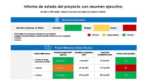 Las 5 Mejores Plantillas De Resumen Ejecutivo De Proyectos Con Muestras