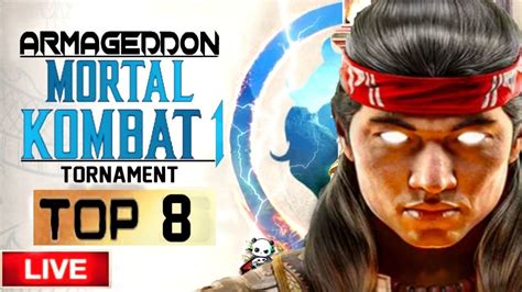 TOP8 AO VIVO Mortal Kombat 1 On Line ARMAGEDDON TOURNAMENT YouTube