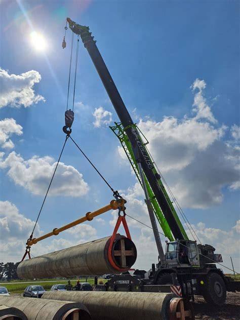 Modulift Spreader Beam Facilitates Lift Of Key Gas Pipeline In