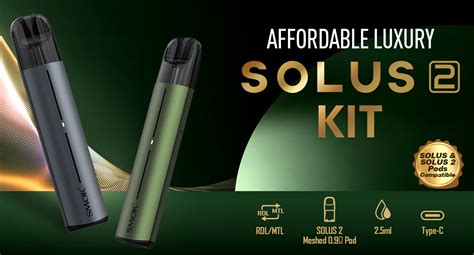 SMOK SOLUS 2 Kit Pod Vape 700mAh New UK 9 99