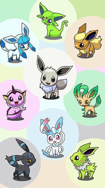 Pokemon Eeveelution Hybrids Pokemon Eevee Evolutions Hd Wallpaper The