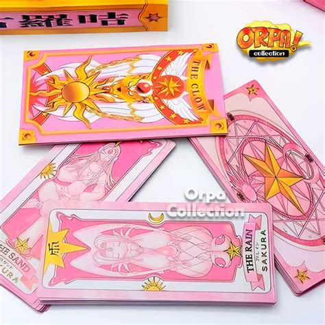 Cartas Clow Sakura Card Captor versión Rosa