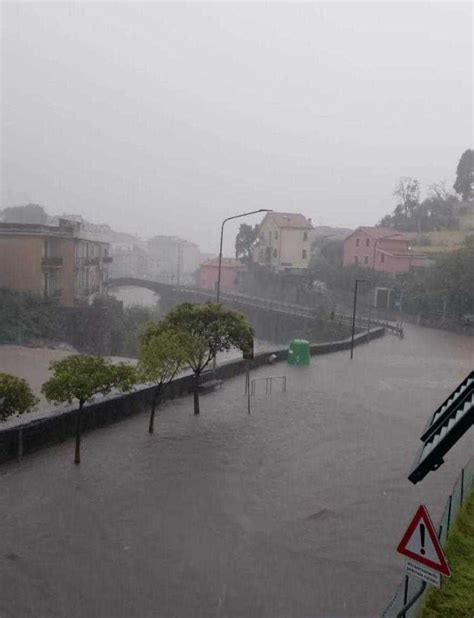 Sestri Due Ore Di Diluvio Mai Visto Nulla Di Simile Liguria