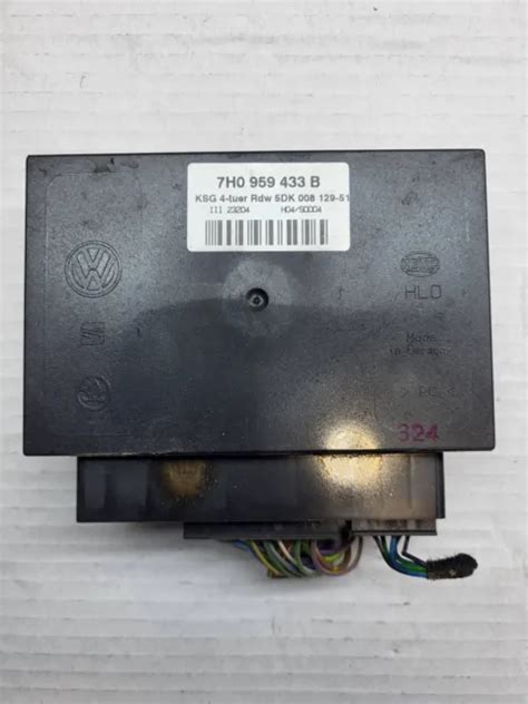 VW TRANSPORTER T5 Comfort Convenience Control Module 7H0959433B 106 80