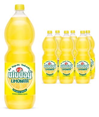 Uludağ Limonata Pet 2 Lt 6lı Paket Uludağ Limonata