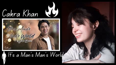 Cakra Khan Its A Mans Mans World Cover James Brown [reaction