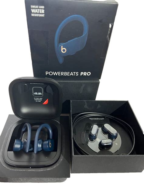 Beats By Dr Dre Powerbeats Pro Wireless Earphones Navy 683193839215