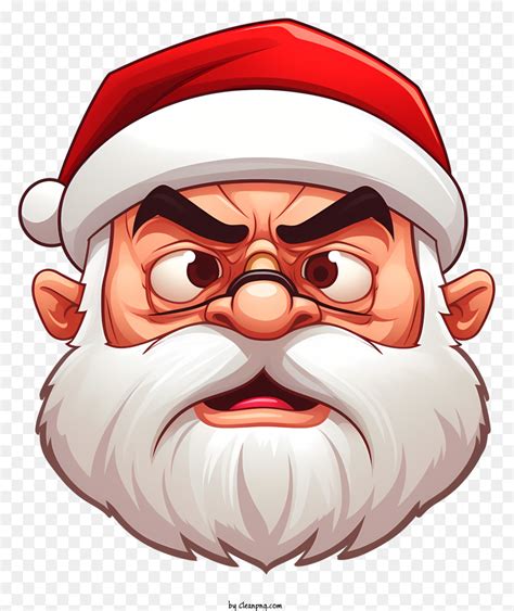 Personagem De Desenho Animado Papai Noel Hat Terno Vermelho Png