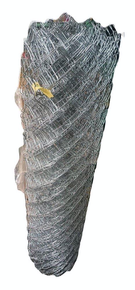 Powder Coated Mild Steel Twisted Chain Link Fence Wire Diameter Mm