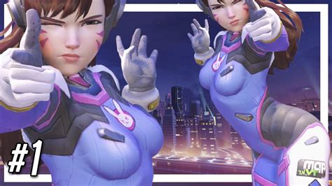 Overwatch Ranked Gameplay Dva 1 YouTube