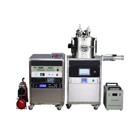 Dcrf Dual Head High Vacuum Magnetron Plasma Sputtering Coater Cyky