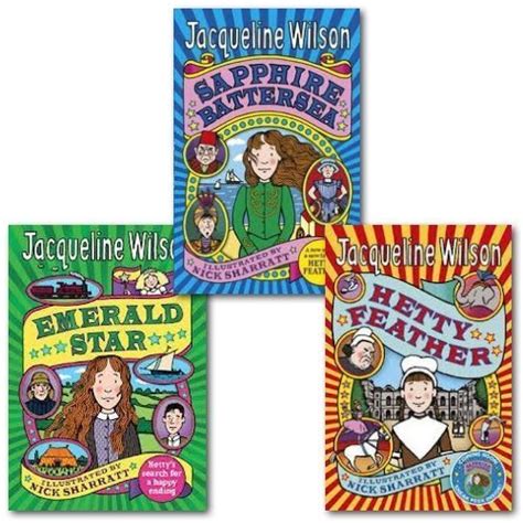 9783200307025: Jacqueline Wilson Hetty Feather Series Collection 3 ...