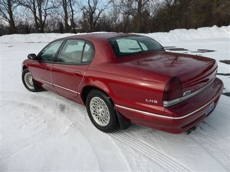 1994 Chrysler Lhs Red Sedan 4 Door 35l Low Mileage Original