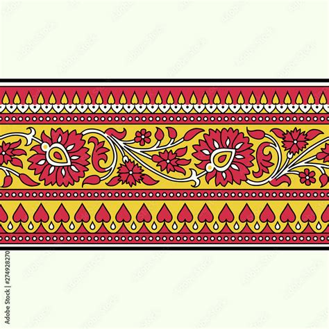 Indian Traditional Border Design Patterns