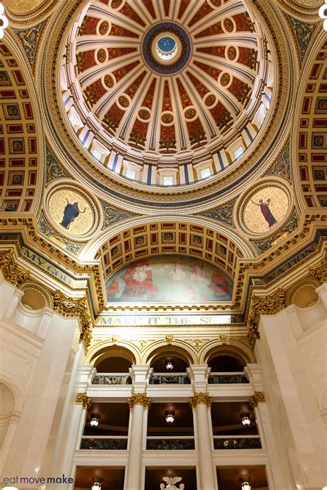 Pa State Capitol The Only Capitol Building You Have To See To Believe