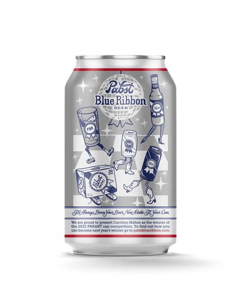 2022 Top 10 Art Can Contest Finalists Pabst Blue Ribbon Pabst Blue